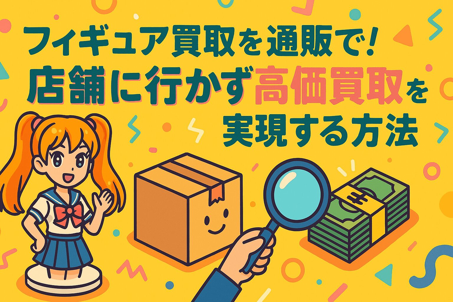 フィギュア買取を通販で！店舗に行かず高価買取を実現する方法