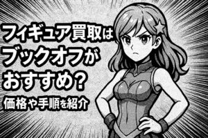 フィギュア買取はブックオフがおすすめ？価格や手順を紹介