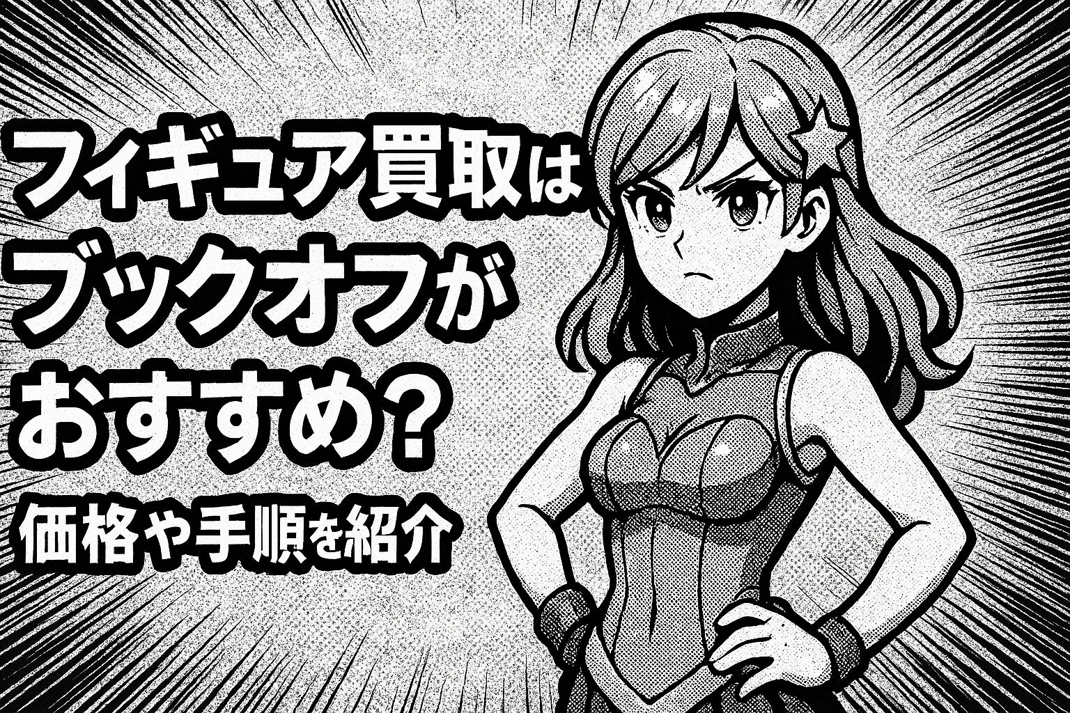フィギュア買取はブックオフがおすすめ？価格や手順を紹介