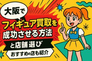 大阪でフィギュア買取を成功させる方法と店舗選び！おすすめ店舗も紹介
