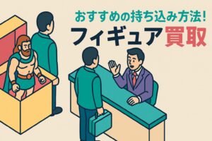 フィギュア買取でおすすめの持ち込み方法！注意点も解説