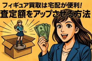 フィギュア買取は宅配が便利！査定額をアップさせる方法を解説