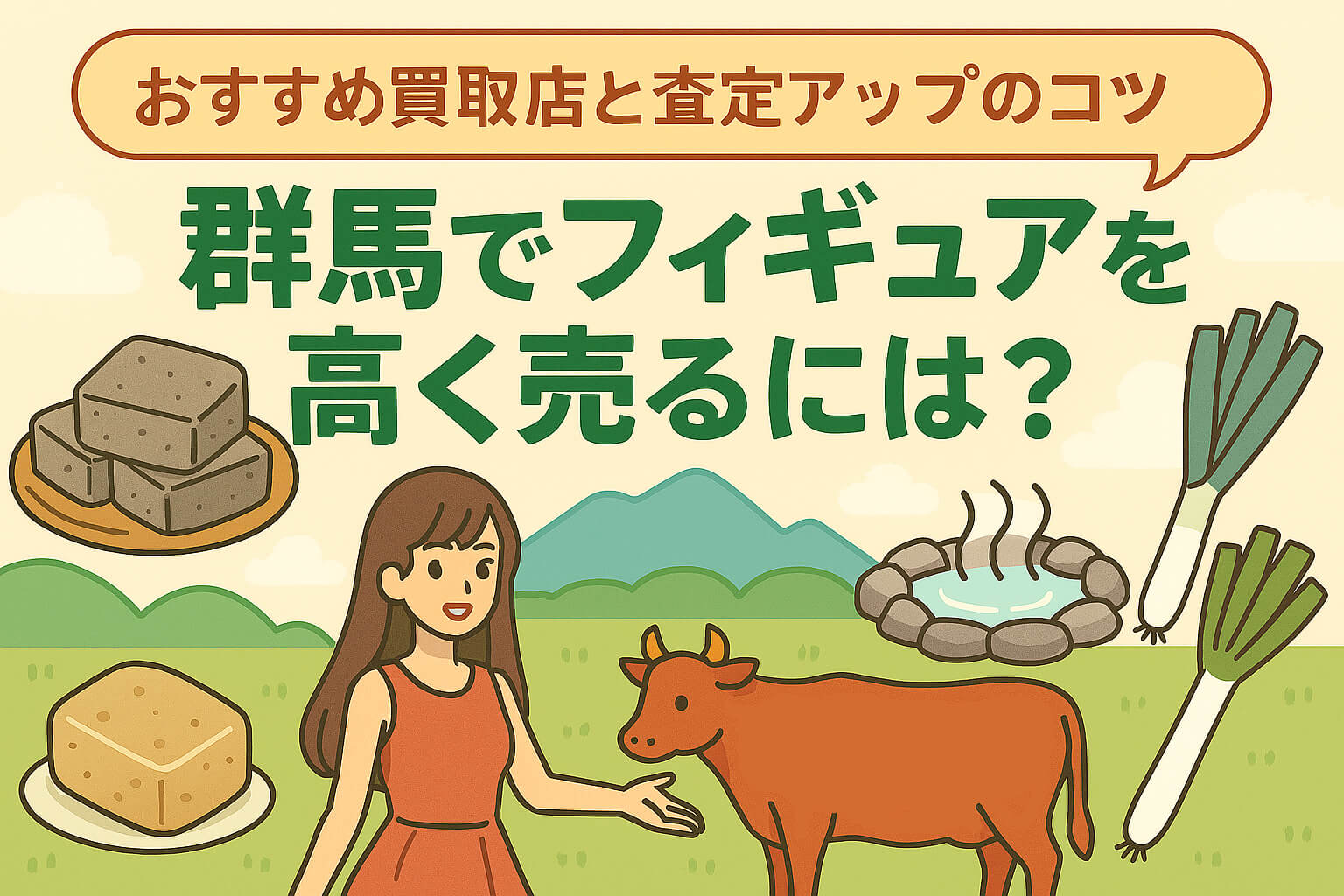 群馬でフィギュアを高く売るには？おすすめ買取店と査定アップのコツを紹介