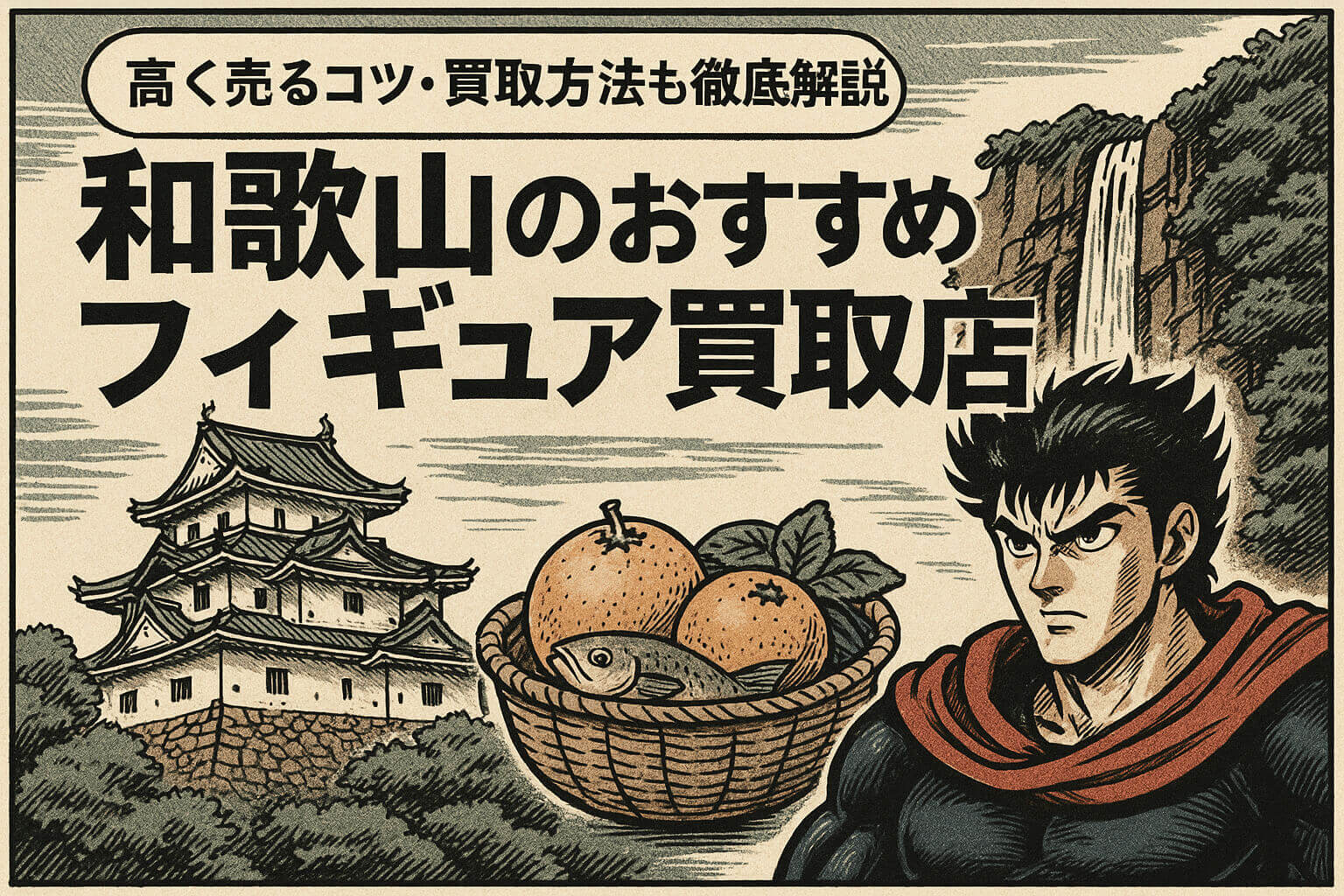 和歌山のおすすめフィギュア買取店9選｜高く売るコツ・買取方法も徹底解説！