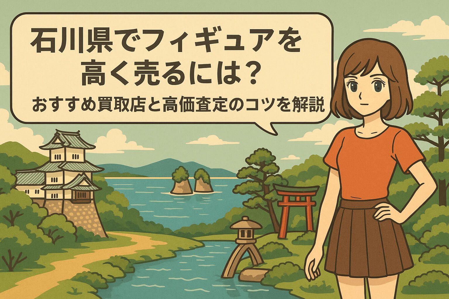 石川県でフィギュアを高く売るには？おすすめ買取店と高価査定のコツを解説！